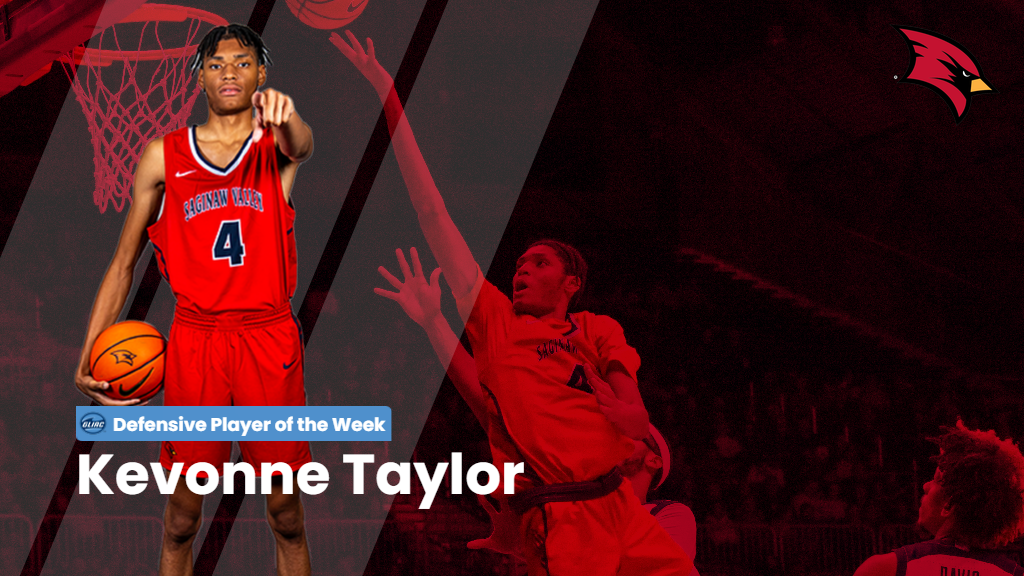 Kevonne Taylor Named GLIAC Defensive Player of the Week