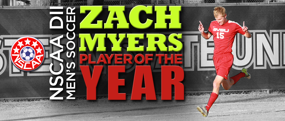 Myers Named NSCAA National "Player of the Year"