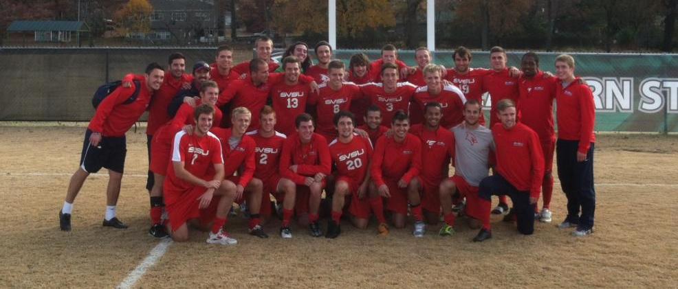 Myers' Double-Overtime Goal Sends Cardinals to First Men's Soccer Final Four