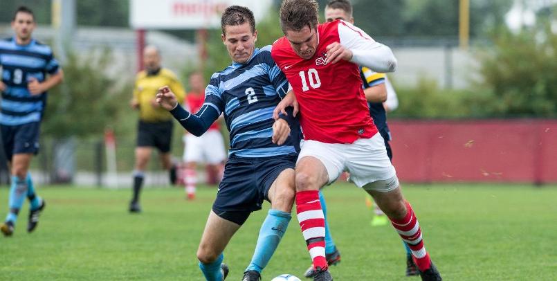Tyler Channell had the game-winning goal for SVSU against the Timberwolves...