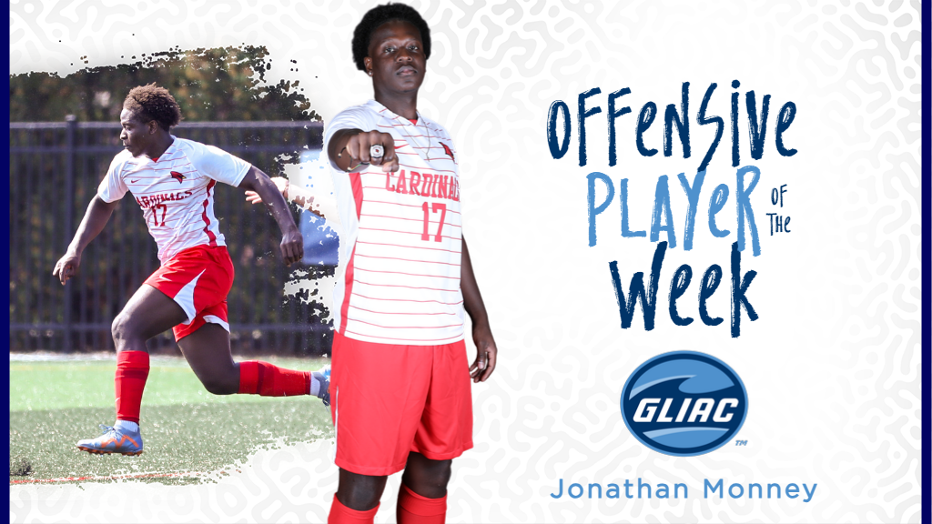 Jonathan Monney Named GLIAC Offensive Player of the Week