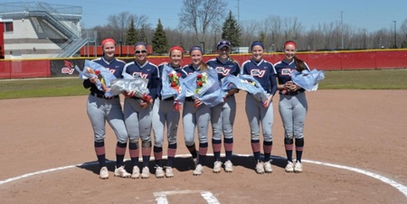 The Cardinals honored their seven seniors prior to Sunday's DH versus Northwood...