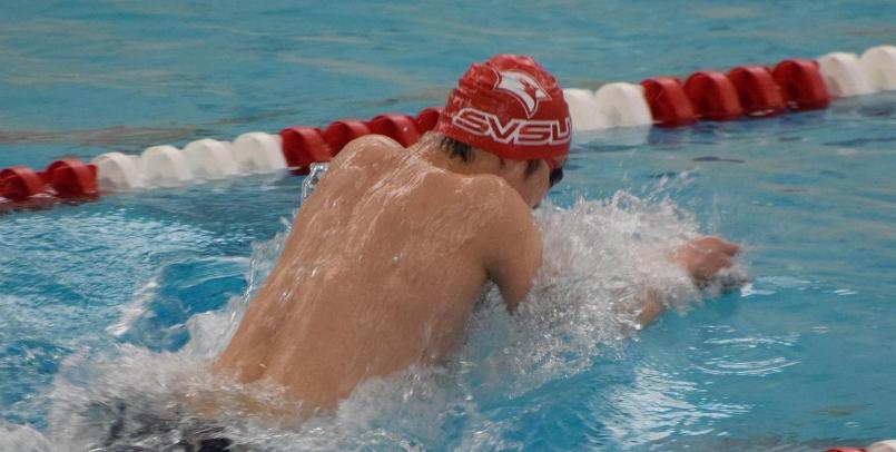 Shaun Yap had a pair of wins and set a pool record in the 100 yard breaststroke on Saturday...