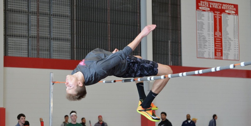 VanderVeen Wins the Men's High Jump Competition at GVSU Big Meet - Day 2