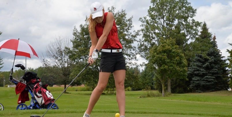 Lady Cardinals 5th after Round One of SVSU Fall Invite