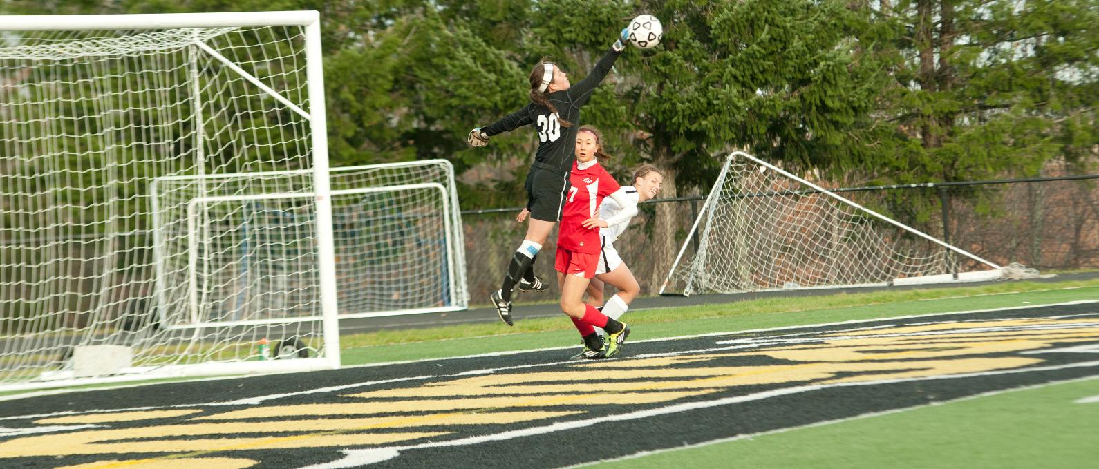 Lady Cardinals Fall On Last Second Goal At Michigan Tech