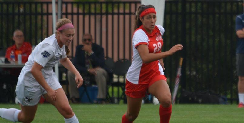 Valentina Giambanco scored her first two career goals for SVSU on Saturday afternoon...