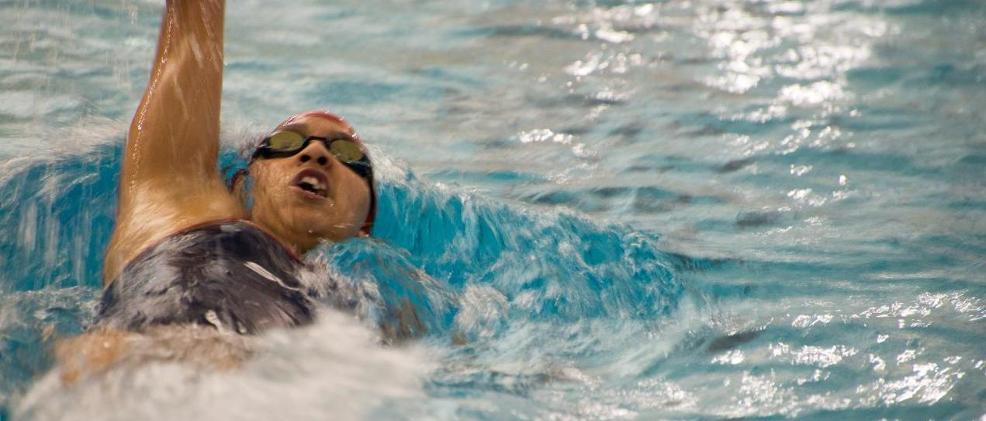 Women's Swimming & Diving Competes at Albion