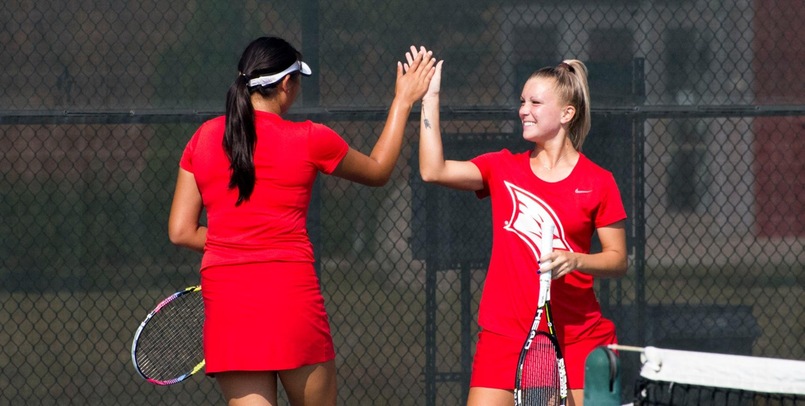 SVSU Tennis Moves to 2-0 in GLIAC After 8-1 Win Over Davenport
