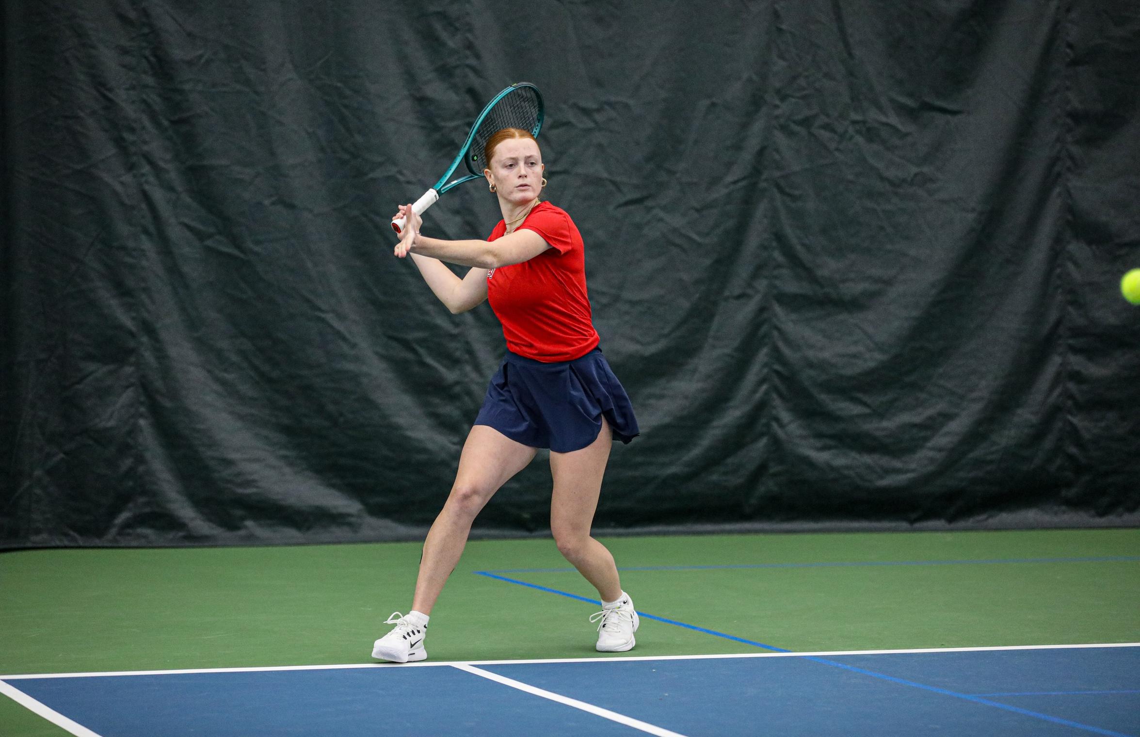 Tennis Loses Tightly Contested Match at GVSU