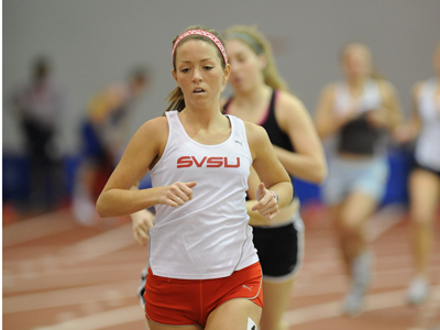 Lady Cardinals Sit Fourth After Day 1 of the Indoor GLIAC Championships