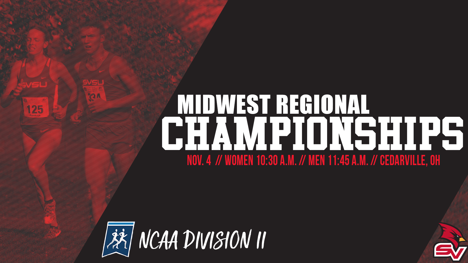 SVSU Cross Country Heads To NCAA Midwest Regional Championships