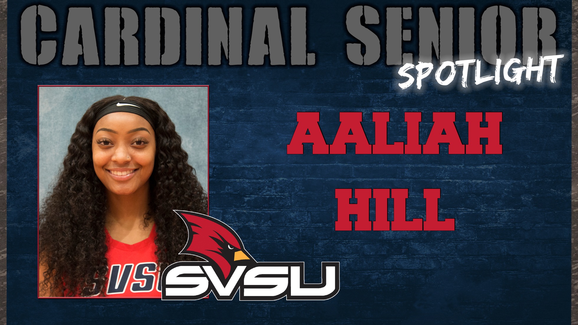 SVSU Cardinal Senior Spotlight - Aaliah Hill