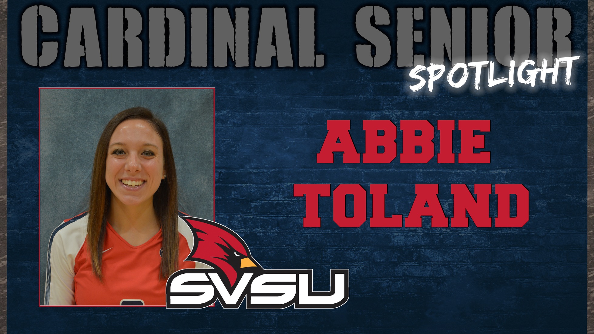 SVSU Cardinal Senior Spotlight - Abbie Toland