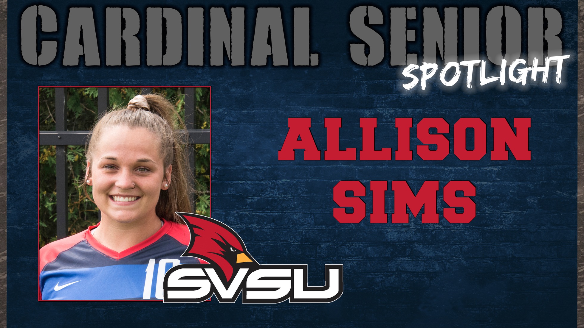 SVSU Cardinal Senior Spotlight - Allison Sims