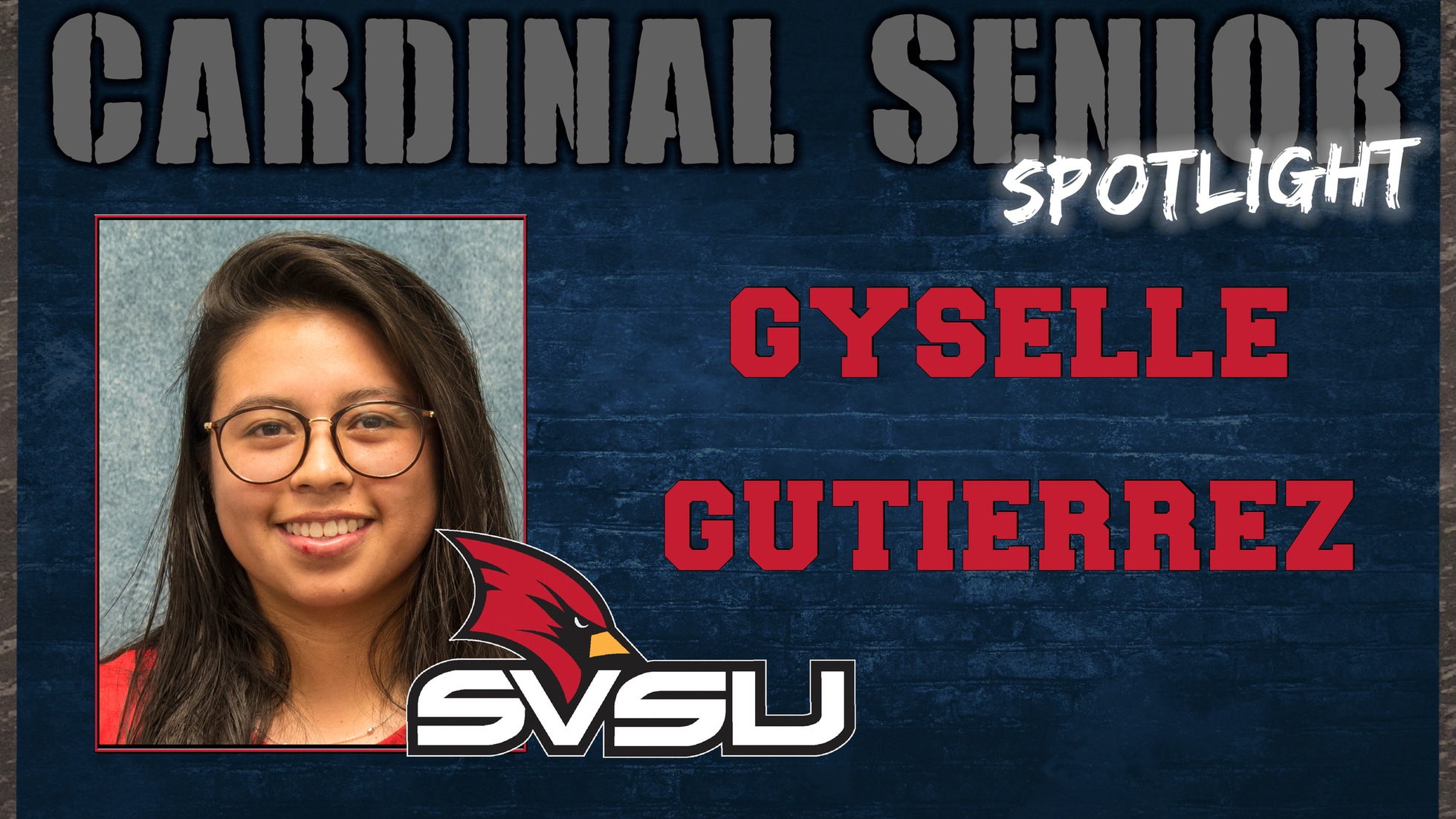 SVSU Cardinal Senior Spotlight - Gyselle Daza Gutierrez