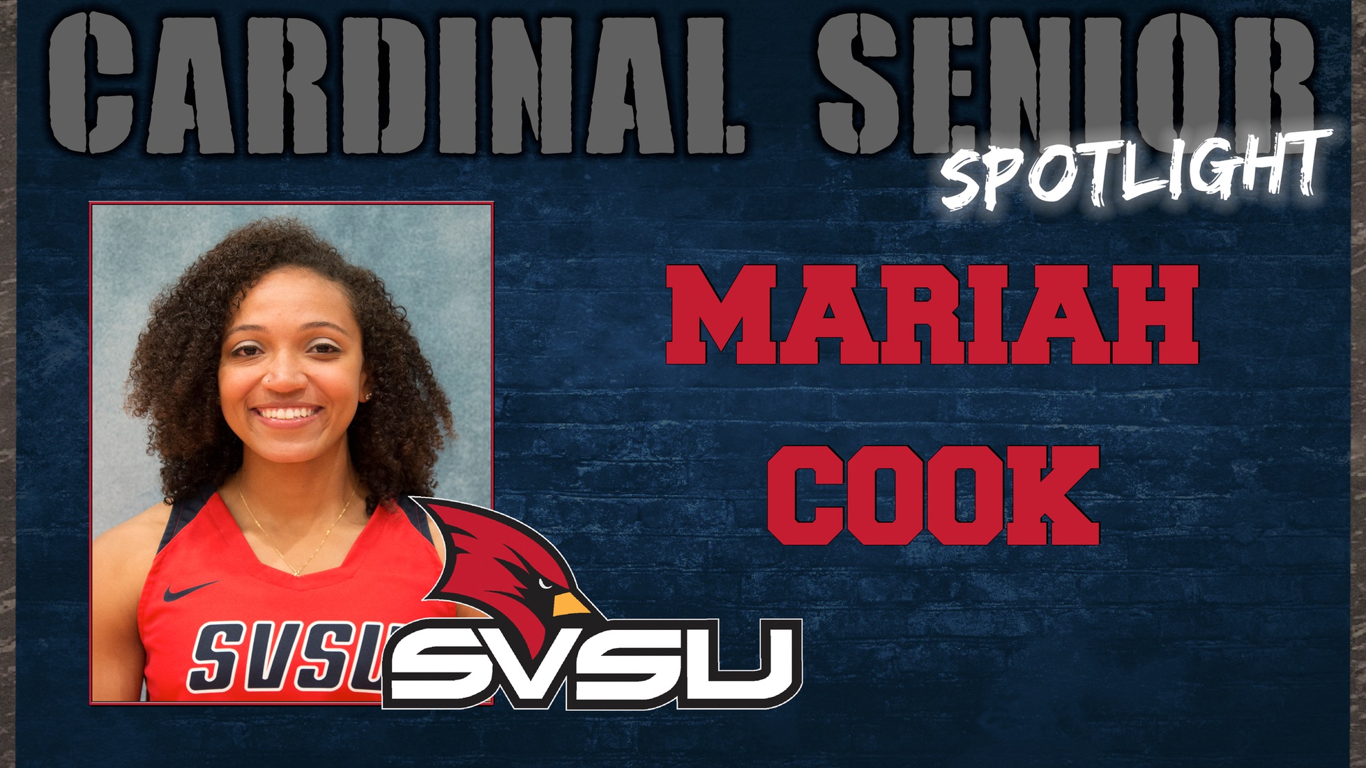 SVSU Cardinal Senior Spotlight - Mariah Cook