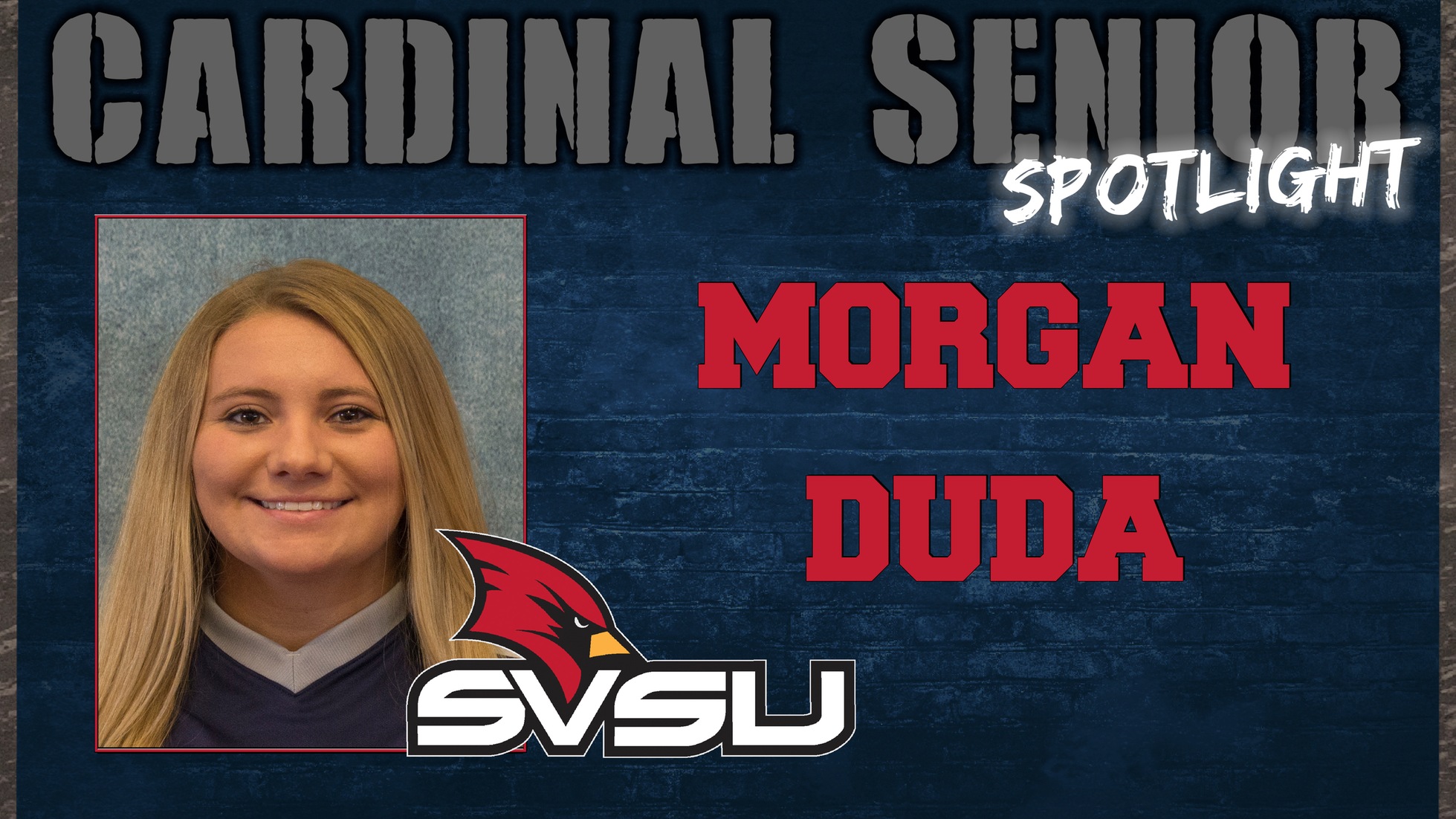 SVSU Cardinal Senior Spotlight - Morgan Duda