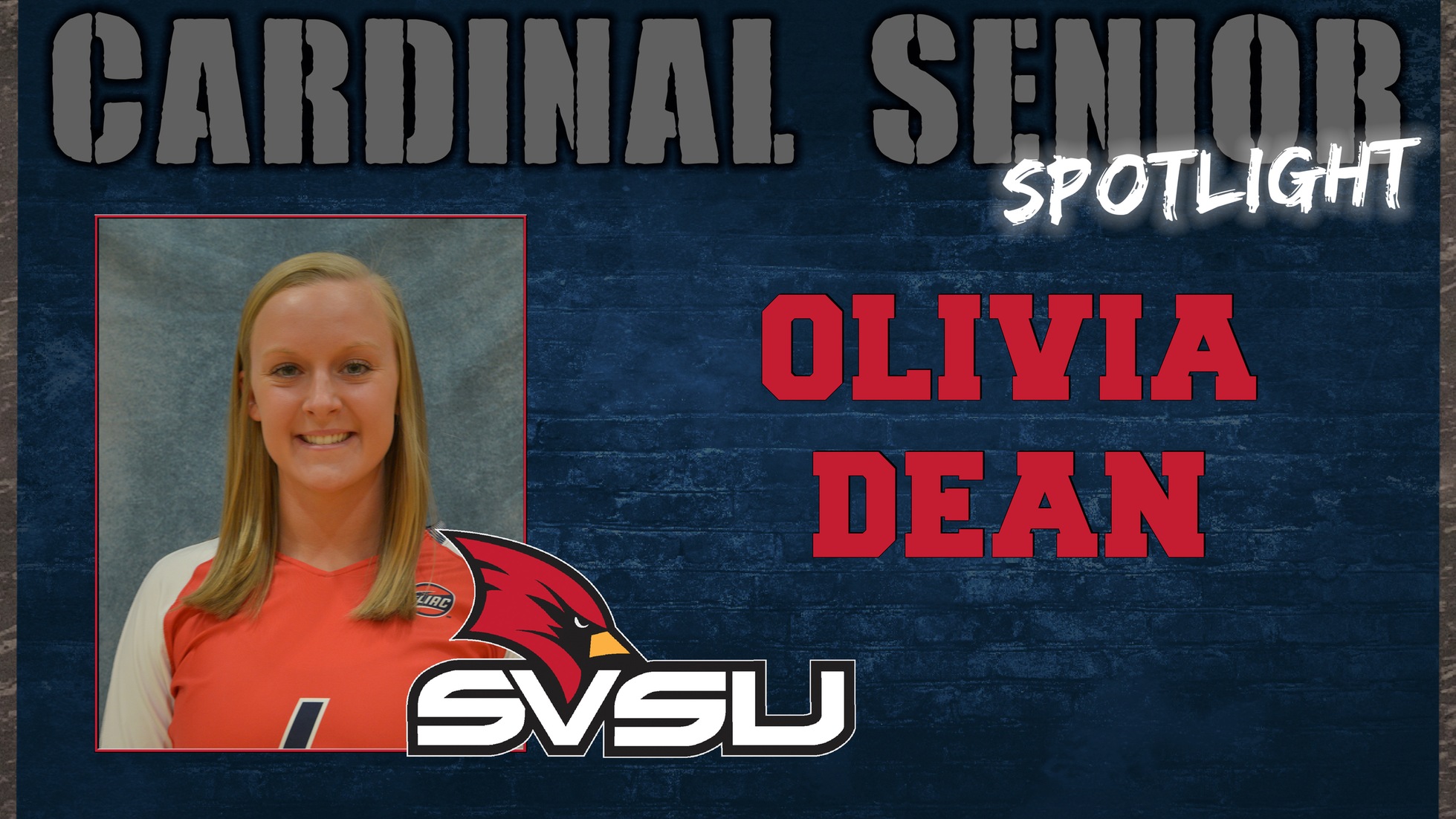 SVSU Cardinal Senior Spotlight - Olivia Dean