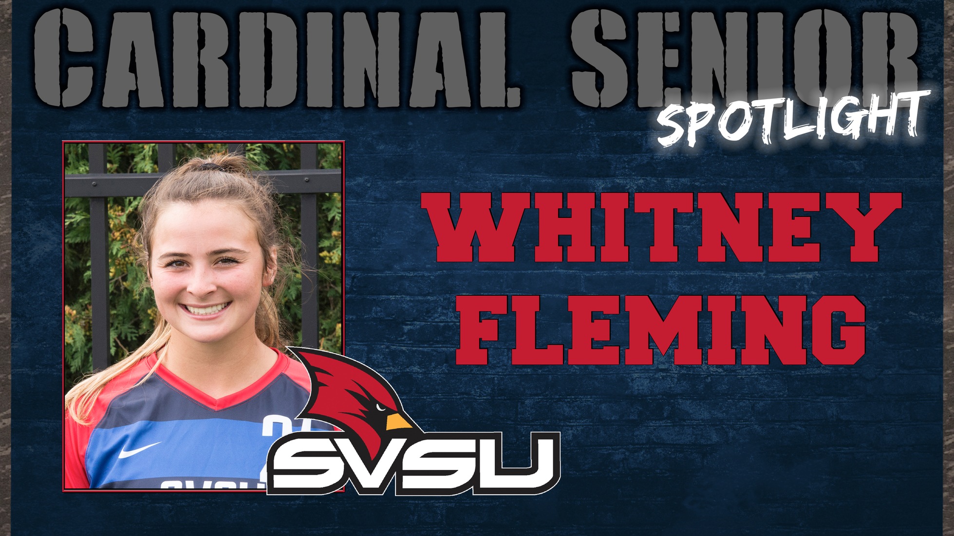 SVSU Cardinal Senior Spotlight - Whitney Fleming