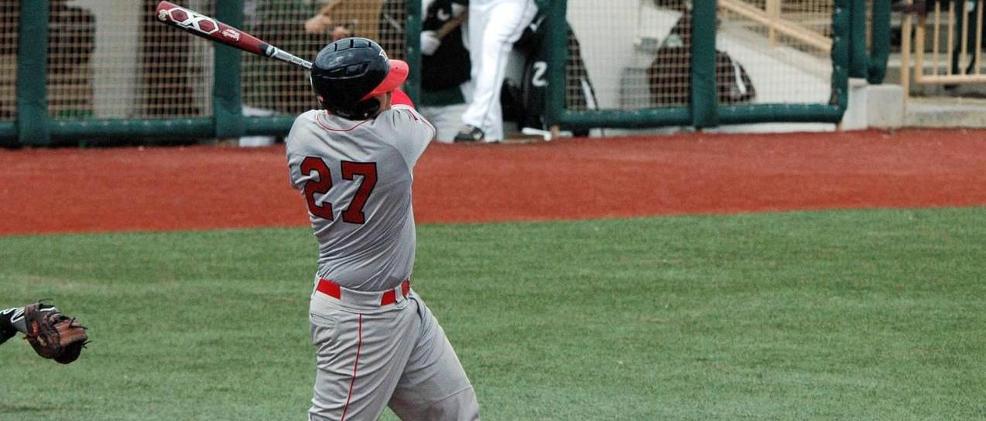 Luke Valutis had the only RBI for SVSU in its game Sunday against the Lakers