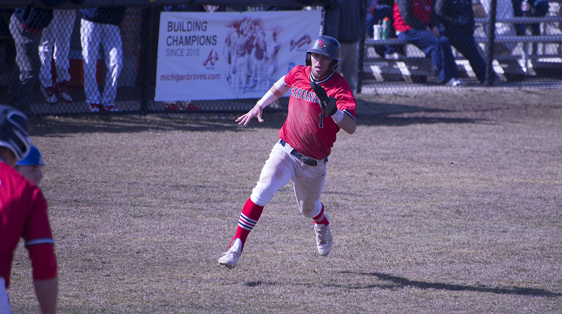 Cardinals post Friday sweep over GVSU in league action