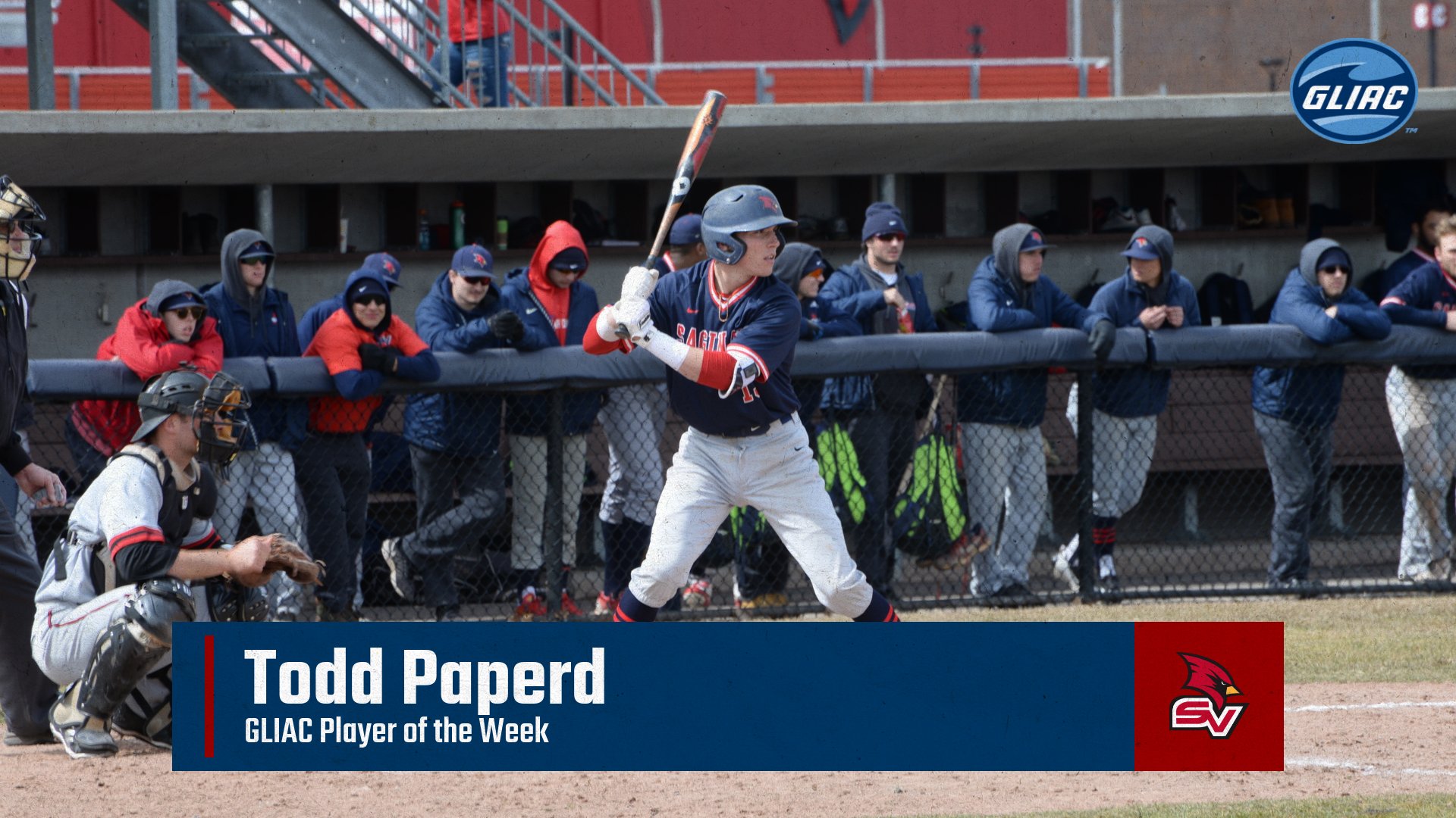 Todd Paperd named GLIAC Baseball Player of the Week