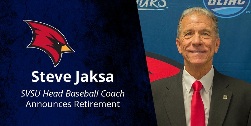SVSU announces the retirement of Steve Jaksa, Head Baseball Coach