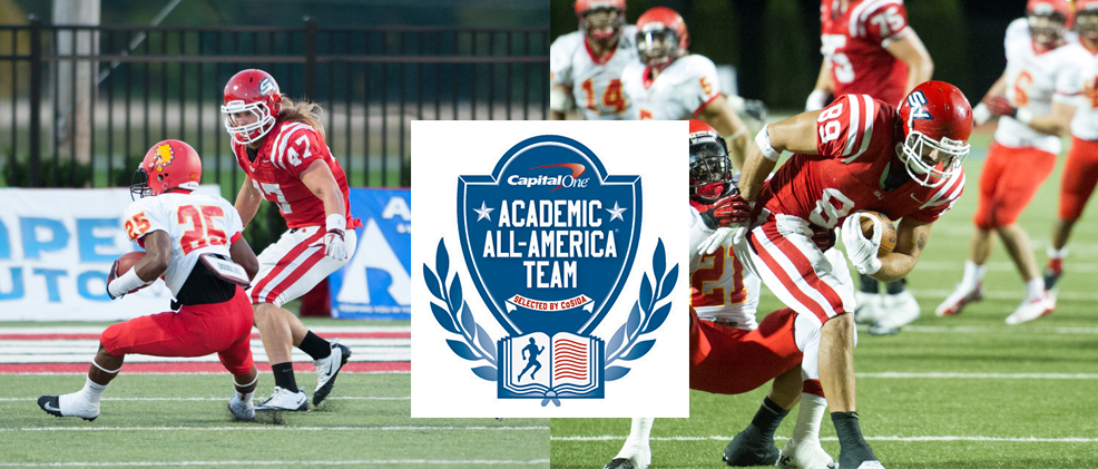 Caserta and Cecich Selected to Capital One Academic All-America Team