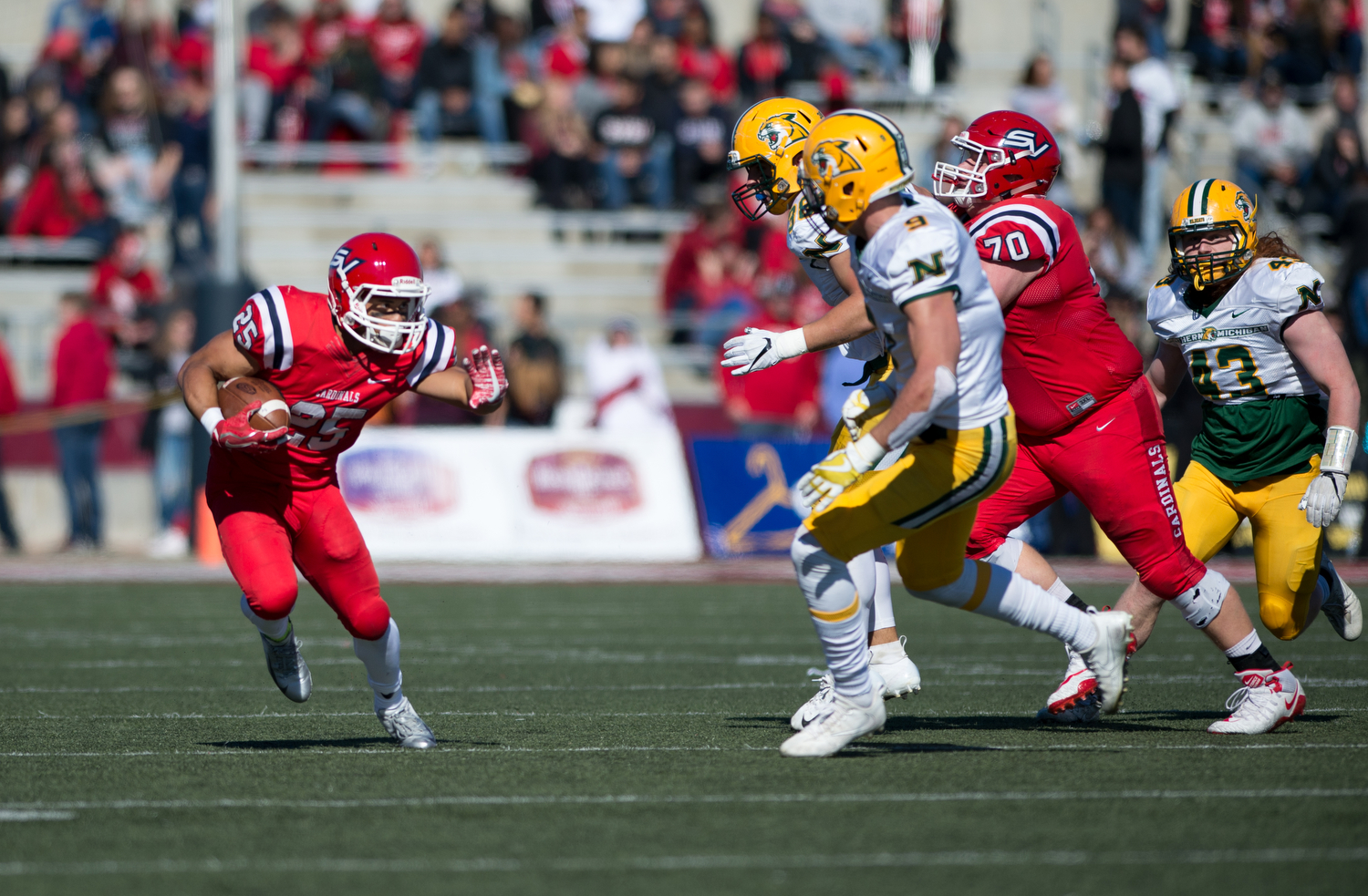 Cardinals claim homecoming victory over Northern Michigan, 30-10