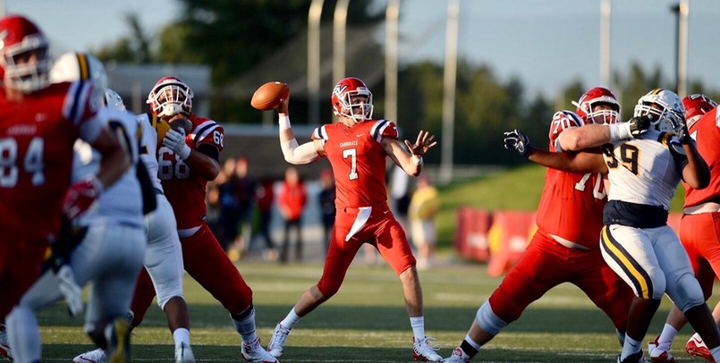 Ryan Conklin threw for 303 yards and a career-best four touchdowns in the victory...