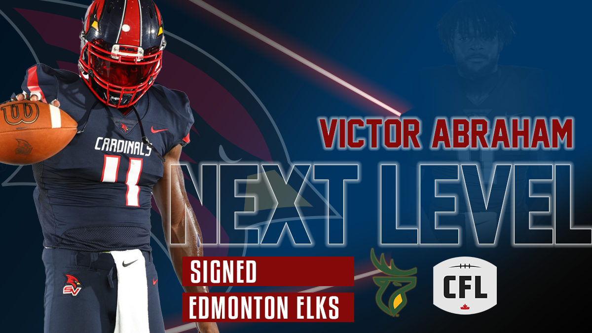 SVSU's Abraham signs with CFL's Edmonton Elks
