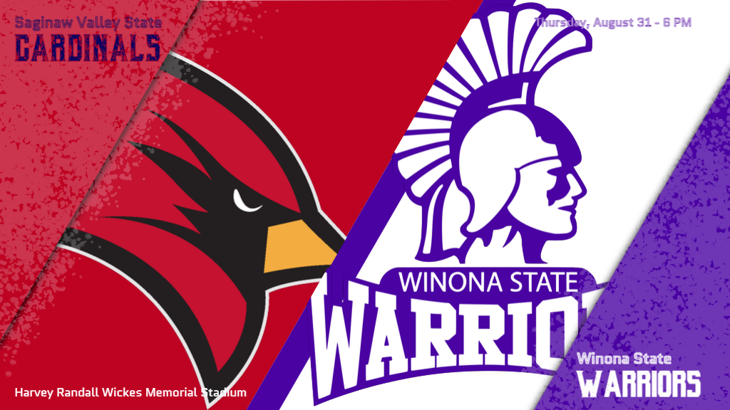 SVSU Football Adds 2023 Week One Matchup with Winona State University