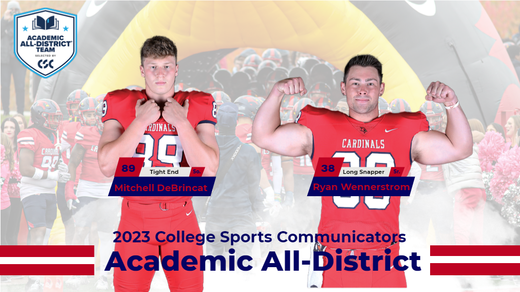 DeBrincat and Wennerstrom Named CSC Academic All-District