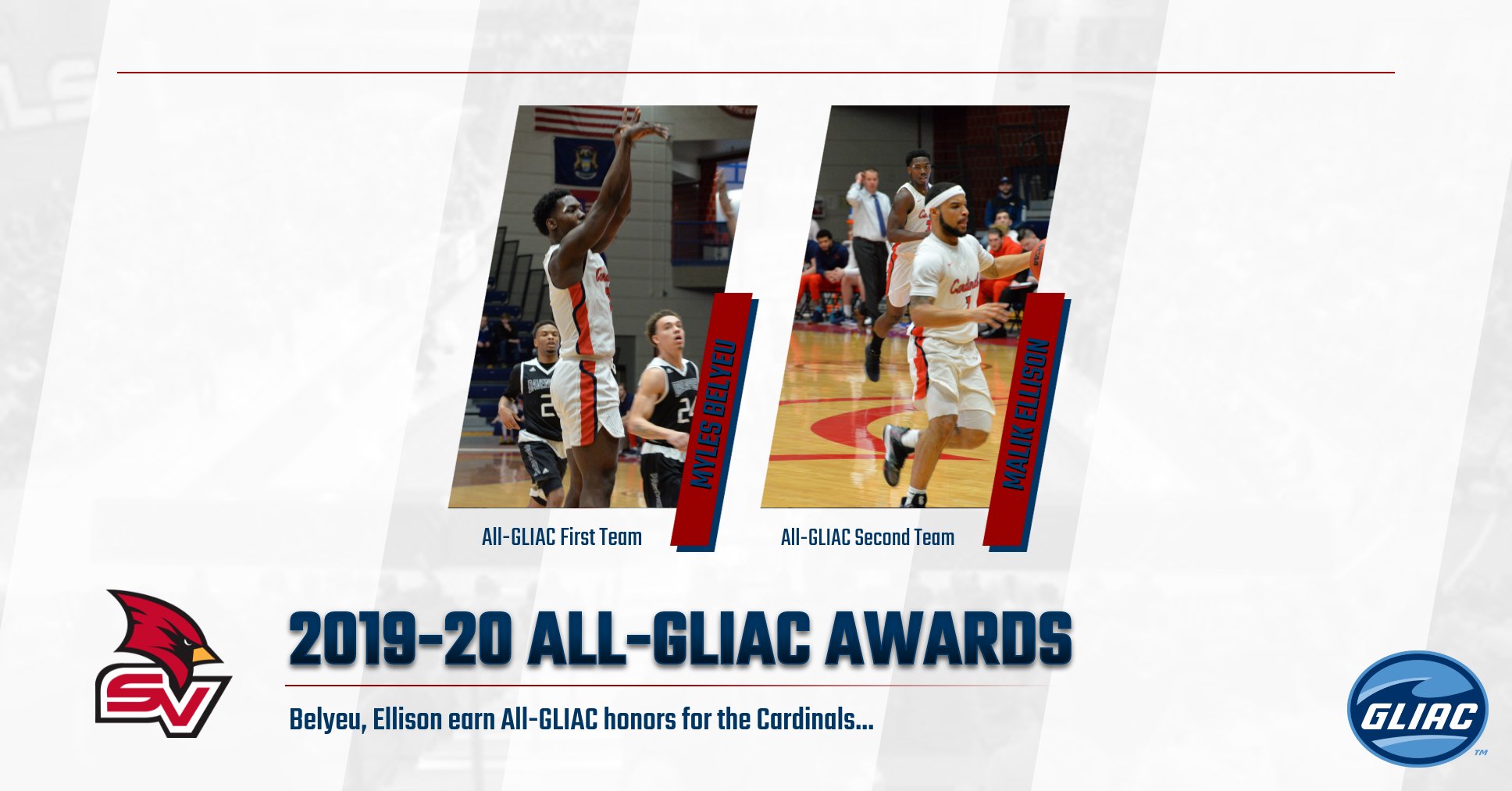 Belyeu, Ellison Earn 2019-20 All-GLIAC Honors