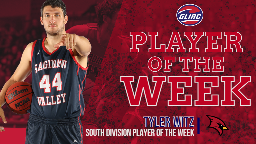 GLIAC names Witz South Division Player of the Week