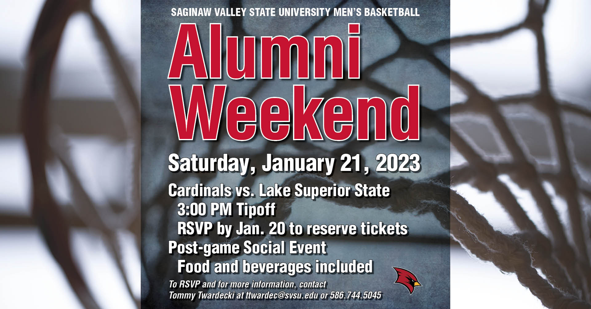 Men’s Basketball Alumni Weekend takes place Saturday, January 21