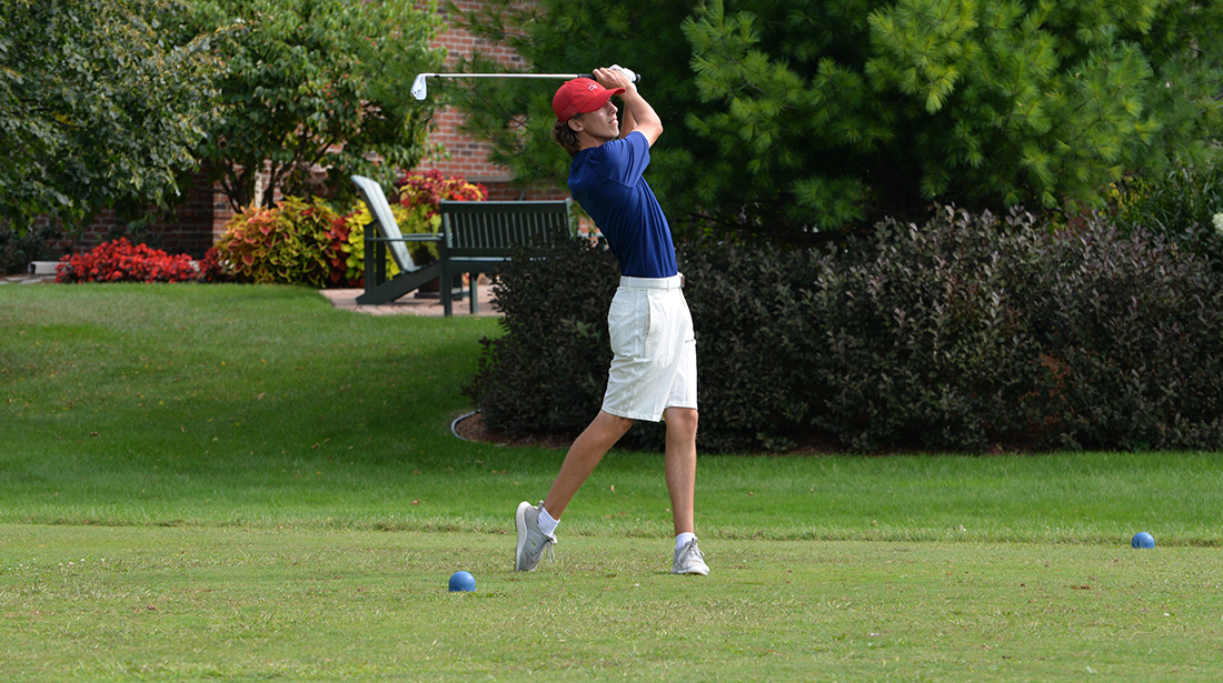 Men's Golf Sits 7th After 36 Holes at Underwood Invitational