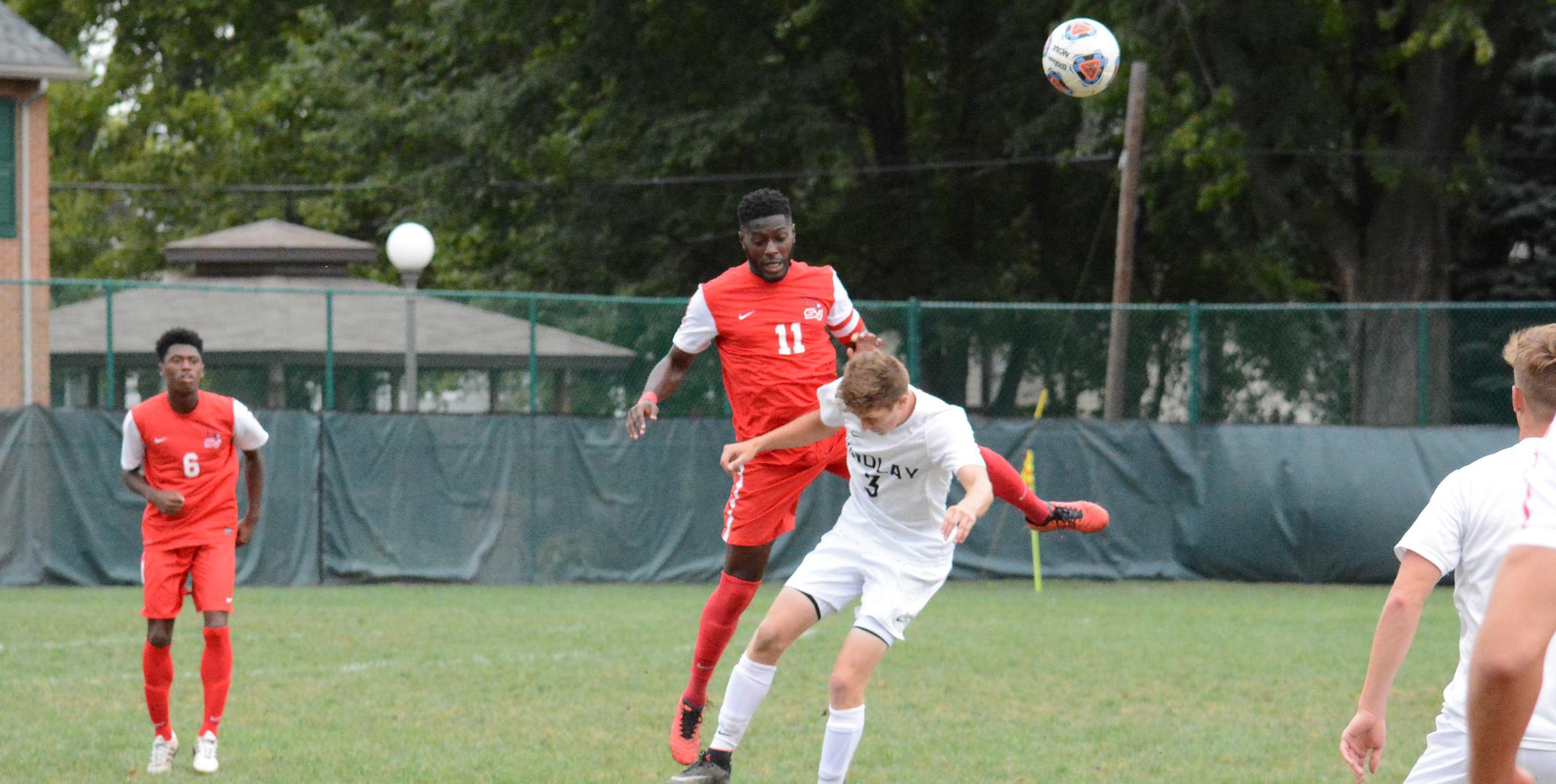 Men's Soccer drops overtime contest at Findlay, 3-2