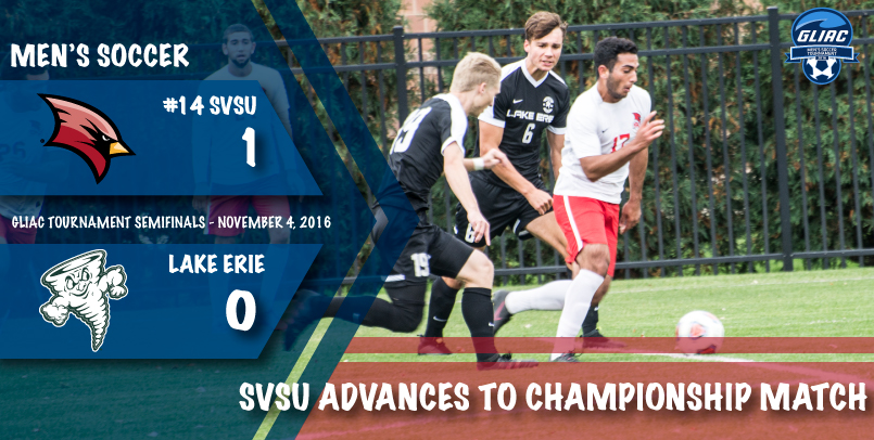 The Cardinals face Tiffin Sunday at noon in the GLIAC Tournament championship match...