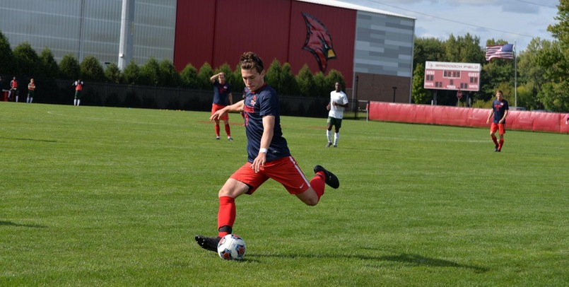 Alex Gloshen had a goal and assist in the Cardinals' 2-1 road victory over Purdue Northwest on Friday afternoon...