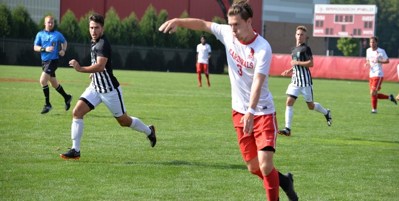Men's Soccer remains in first place after 2-0 shutout of Davenport