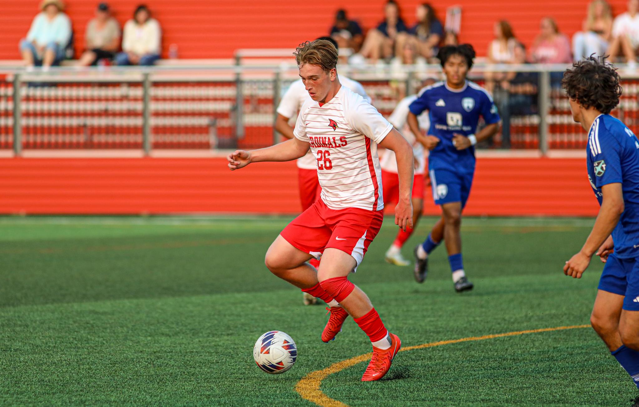 Men’s Soccer Stays Hot as Cardinals Dominate Against Northwood