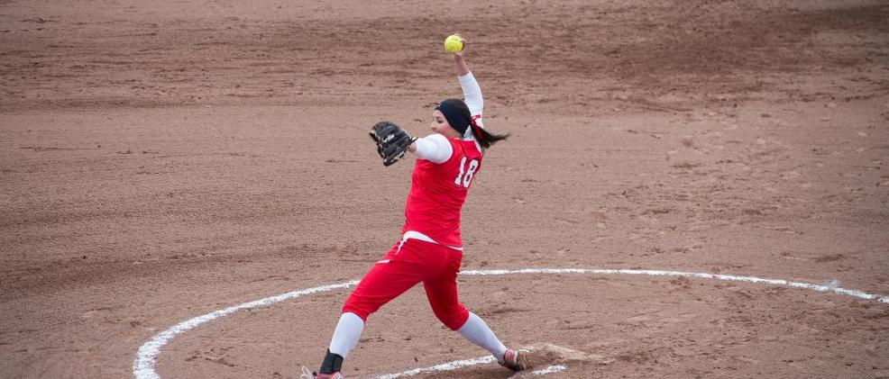 Sarah Appold had 10 K's in an opening game shutout over the Warriors