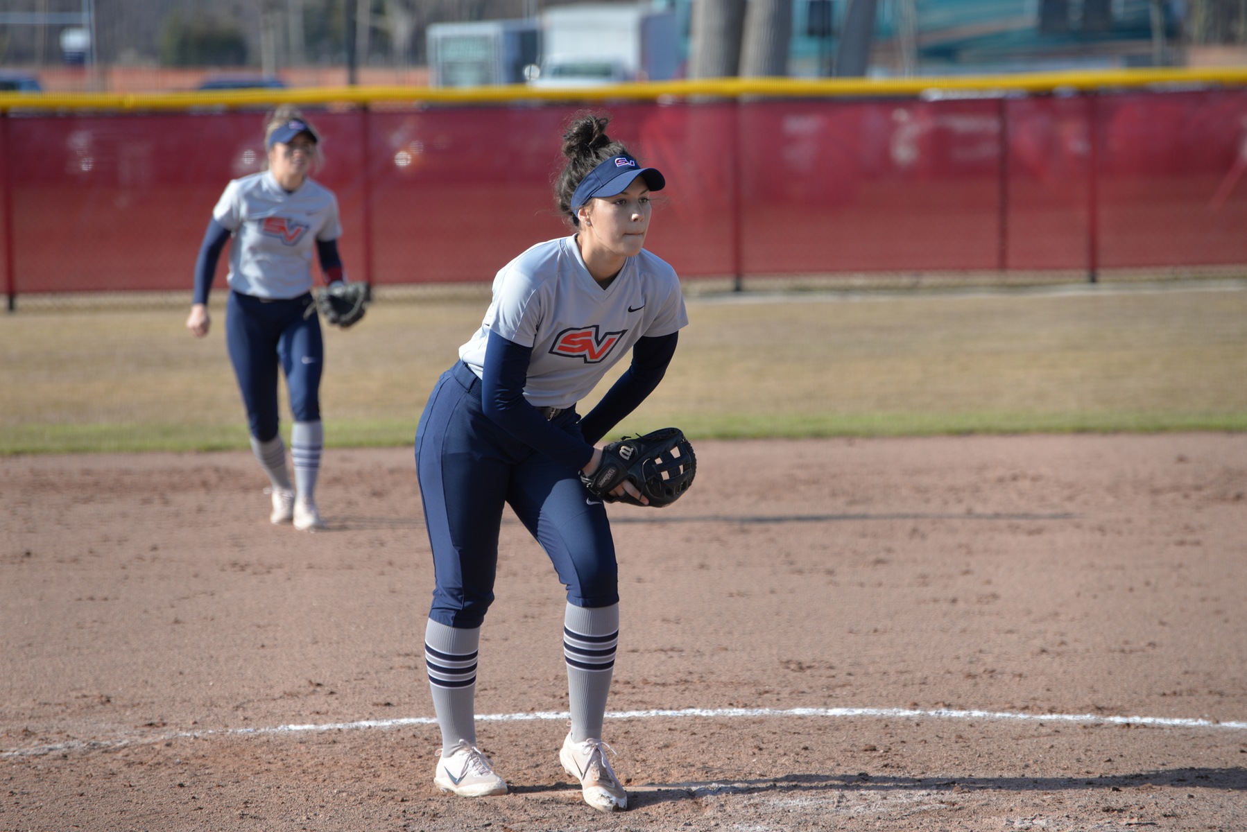 Softball collects two Saturday victories in West Virginia