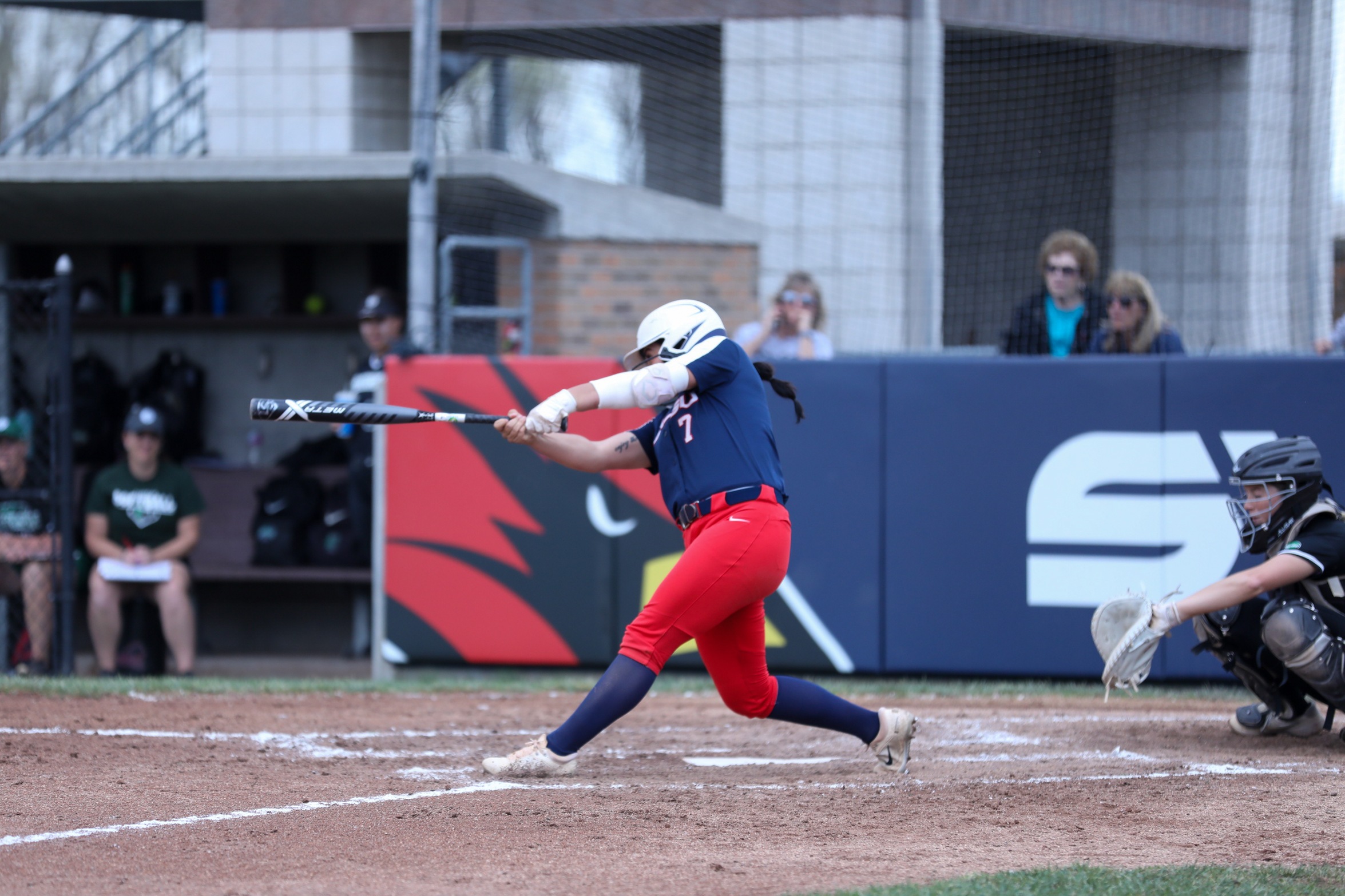 Softball Falls to Grand Valley State in Shortened Afternoon