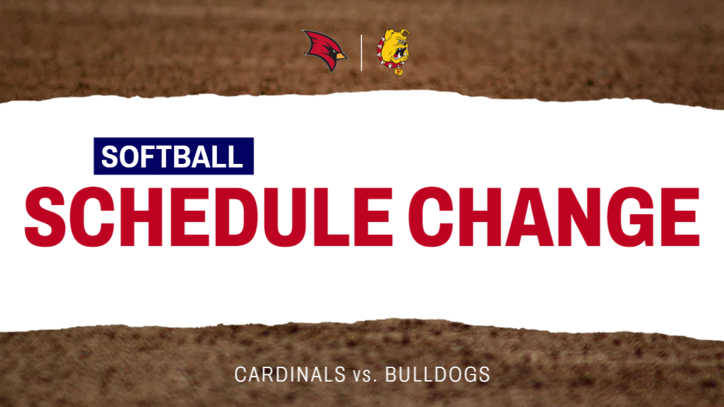 Softball vs. Ferris State Pushed Back to 1 PM Start on Saturday