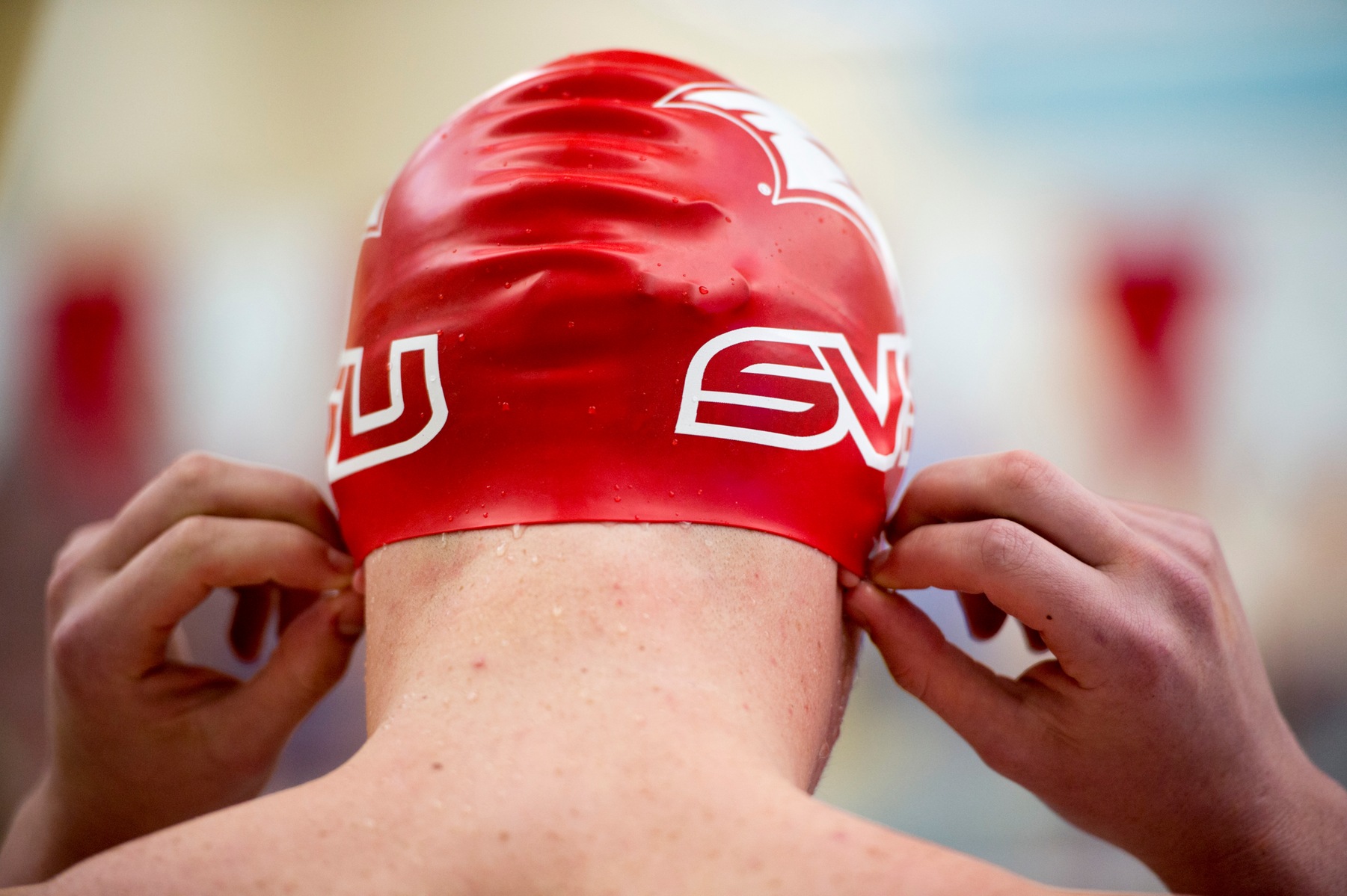 Cards Swim to Victories over Kalamazoo College and Hope College