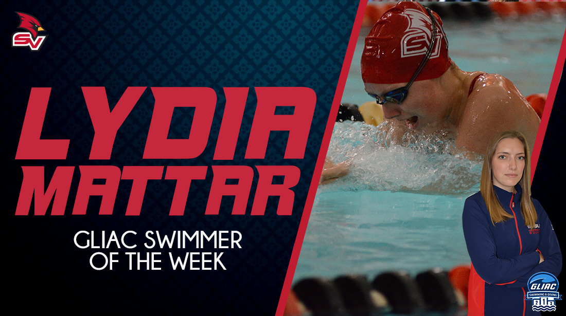 Lydia Mattar Earns GLIAC Swimmer of the Week Honors