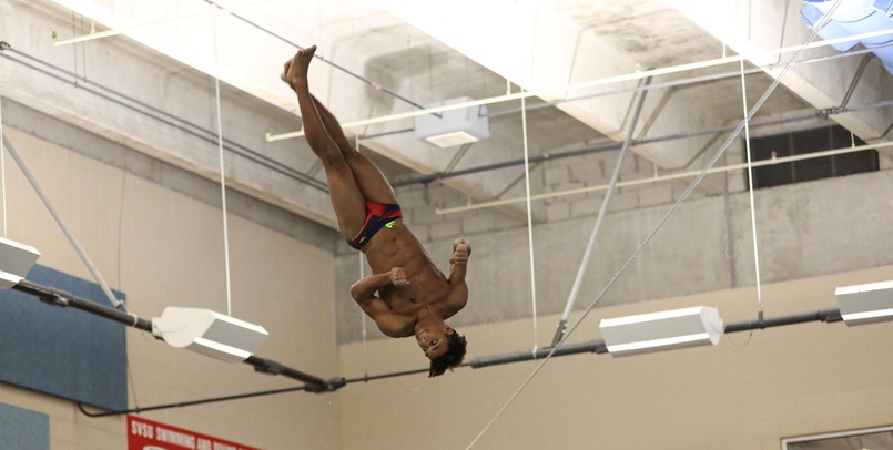 McGill with All-American Honorable Mention, finished 13th on 3-Meter